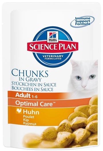 Hills Science Plan Katze Adult Huhn - 85g Frischebeutel