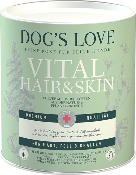 DOG´S LOVE DOC Vital Hair & Skin Pulver 350g