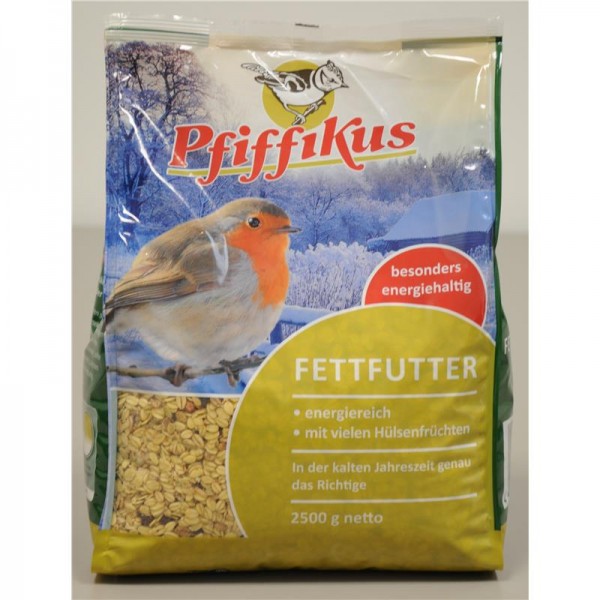 Pfiffikus Fettfutter 6x 2,5kg