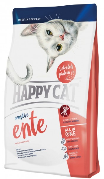 Happy Cat Sensitive Ente 4 kg