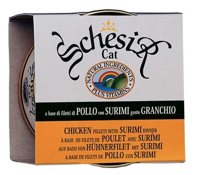 Schesir Cat - Hühnerfilet & Surimi - 85g Dose