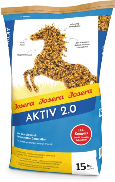 Josera petfood, Pferd, Aktiv 2.0 15kg