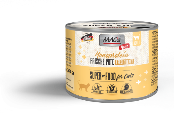 MACs CAT - Mono frische Pute 200g