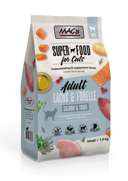 MACs CAT - Adult Lachs & Forelle 1,5kg