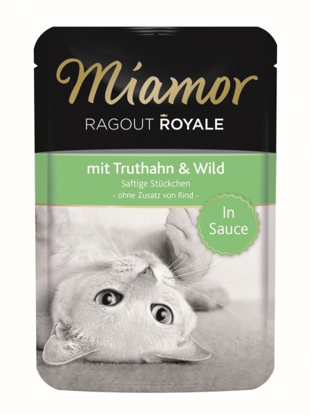 Miamor Ragout Royale in Soße Truthahn & Wild 100g