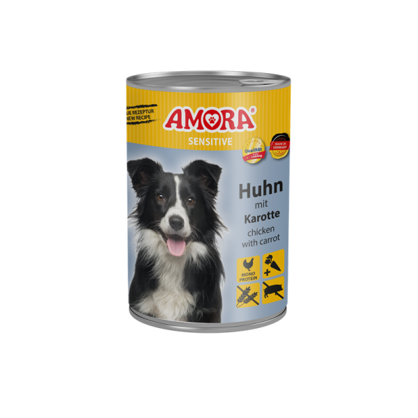 AMORA Sensitive Huhn & Karotte 400g