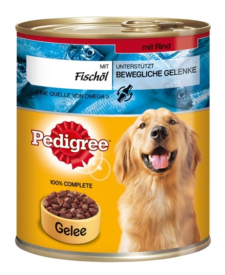 *** Pedigree PLUS Fischöl & Rind - 800g Dose [*** AUSLAUFARTIKEL]