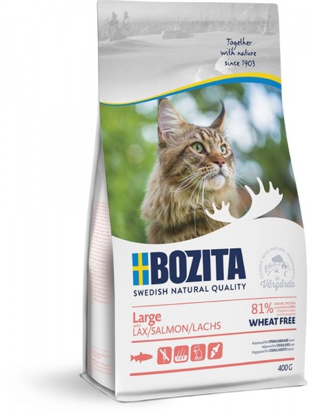 Bozita Katze Hair & Skin Wheat free Salmon 400g