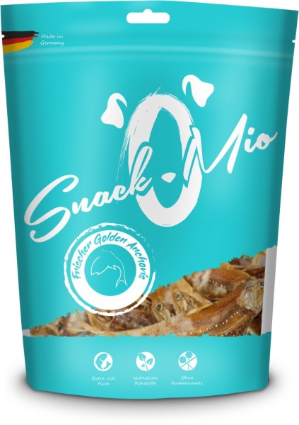 SnackOMio - frischer Golden Anchovis 50g Beutel [*** AUSLAUFARTIKEL ***]