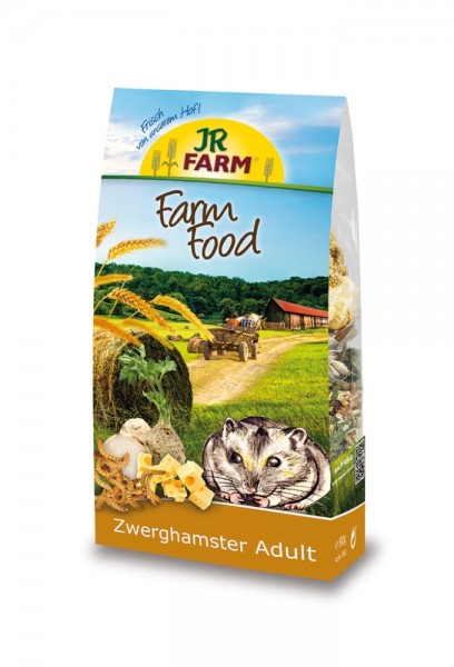 JR Farm Food Zwerghamster Adult 500g Beutel