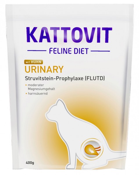 Kattovit Feline Diet - Urinary mit Huhn - 400g Beutel