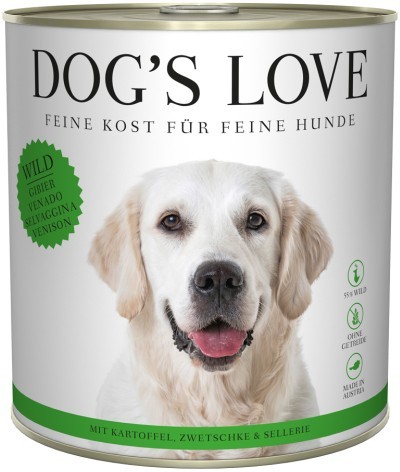 DOG´S LOVE Wild 800g Dose