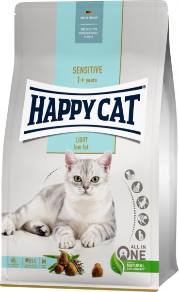 Happy Cat Sensitive Adult Light 10 kg