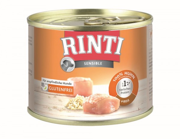 Rinti Sensible Huhn & Reis 185g