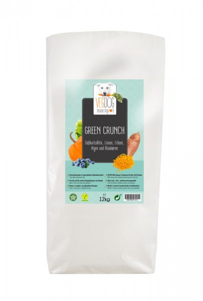 VEGDOG VEGGIE CRUNCH - Alleinfuttermittel für ausgewachse