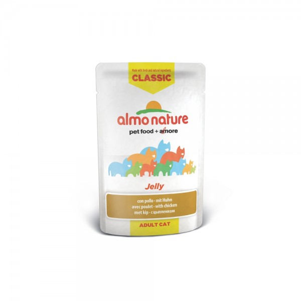 Almo Nature Katze Classic Huhn - 55g Frischebeutel