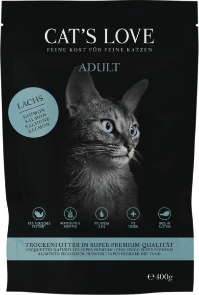 CAT´S LOVE Lachs 400g Pouch-Beutel