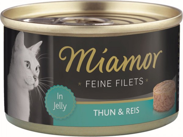 Miamor Feine Filets Heller Thunfisch & Reis 100g