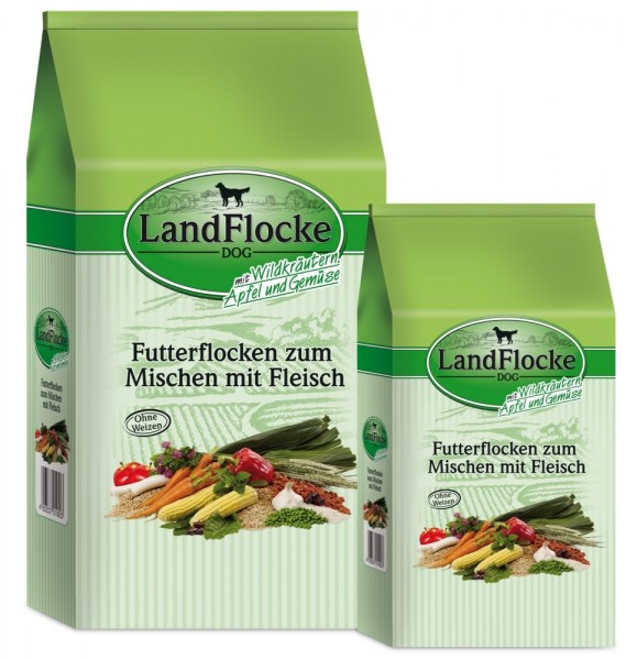 Landflocke Multikorn mit Wildkräuter & Apfel, 7,5kg Beutel