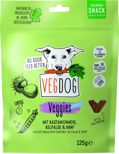 VEGDOG VEGGIES Skincare - Kelpalge und Hanf 125g