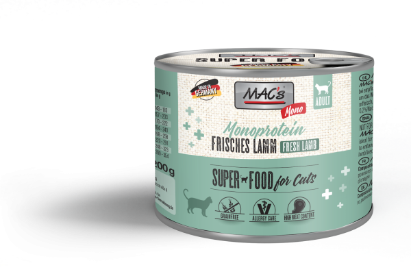 MACs CAT - Mono frisches Lamm 200g
