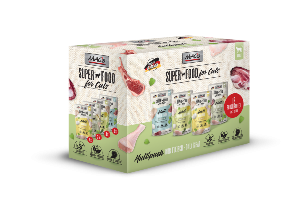 MACs CAT - Multipack Fleisch N2 12x100g Schale