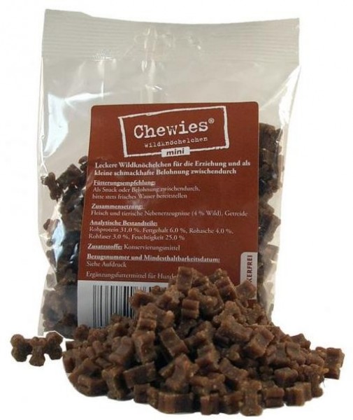 Chewies Wildknöchelchen mini 125g