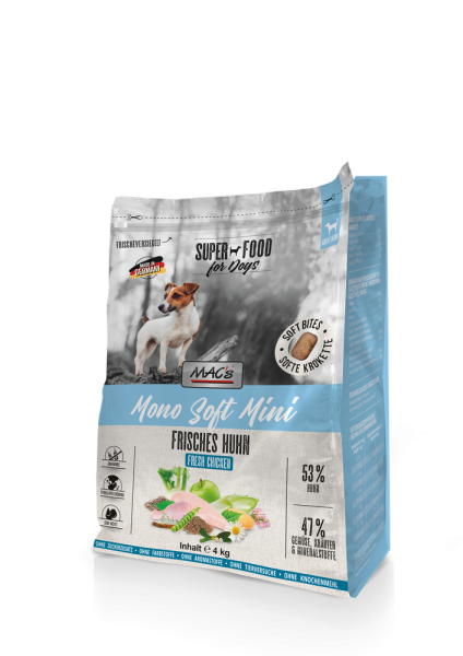 MACs DOG - Mono Soft Mini - Frisches Huhn 4kg