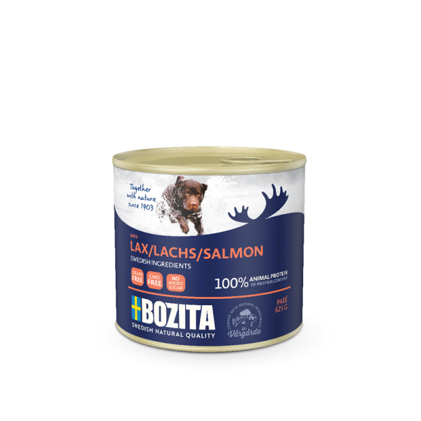 Bozita Dog Dose Paté mit Lachs 625g