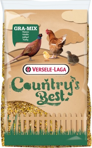 Versele-Laga - Countrys Best GRA-MIX Junghennen & Fasane mit gebrochenem Mais und Erbsen 20kg