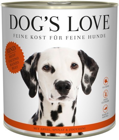 DOG´S LOVE Rind 800g Dose