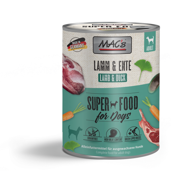 MACs DOG - Lamm & Ente 800g