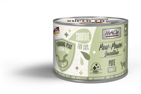 MACs CAT - Paw Power Smoothie Pute Verdauung Plus 200g