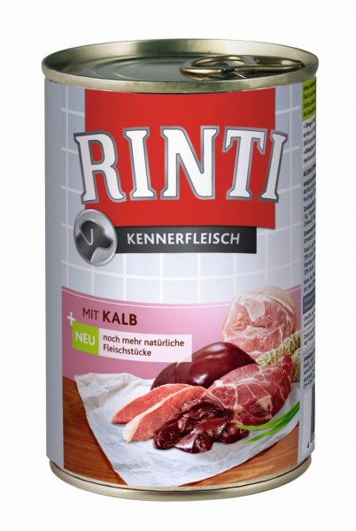 Rinti Pur Kennerfleisch Kalb 400g