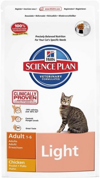 Hills Science Plan Katze Adult Light Huhn - 1,5kg Beutel