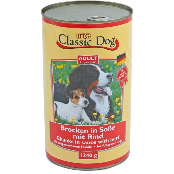 *** Classic Dog Dose Rind 1240g [*** AUSLAUFARTIKEL]