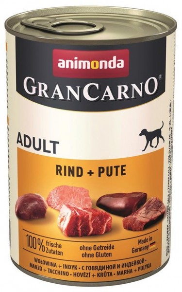 Animonda GranCarno Adult Rind & Pute - 400g Dose