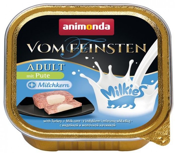 Animonda vom Feinsten mit Pute + Milchkern - 100g Schale