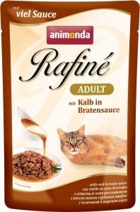 Animonda Rafiné Soupé Kalb in Bratensauce - 100g Frischebeutel