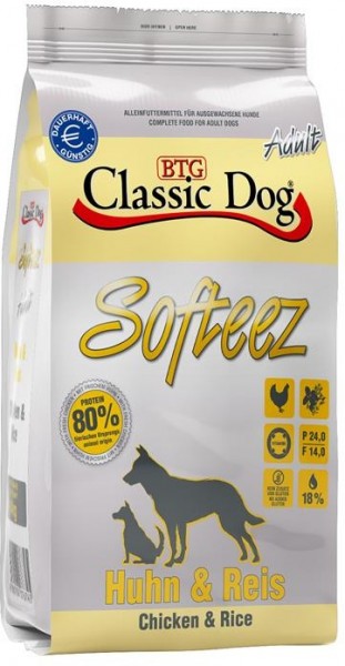 Classic Dog Adult Softeez Huhn + Reis 4kg