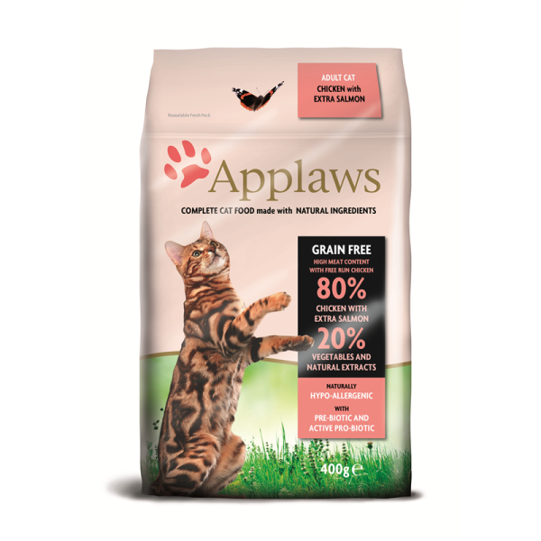Applaws Cat Trockenfutter Huhn & Lachs 400g
