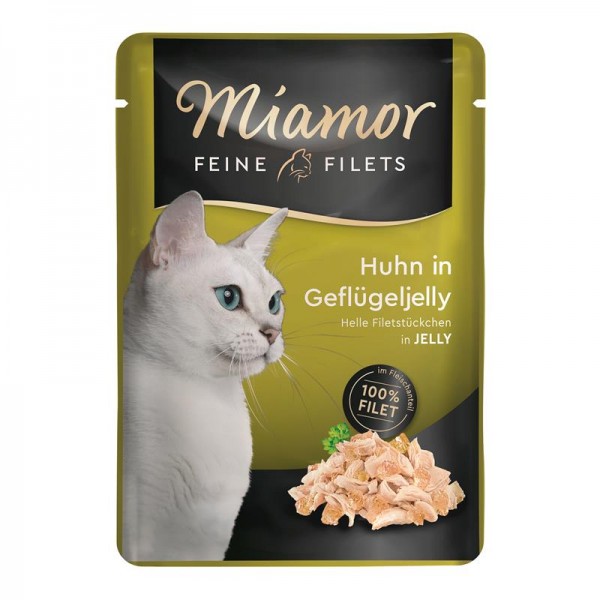 Miamor Feine Filets Huhn in Geflügeljelly 100g