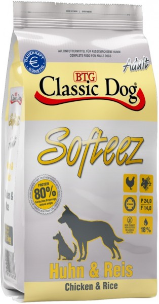 Classic Dog Adult Softeez Huhn + Reis 1,5kg