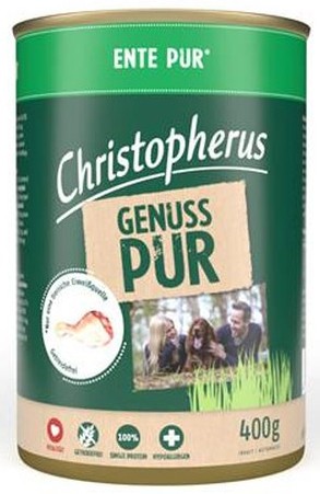 Christopherus Dog - Dose Pur Ente 400g