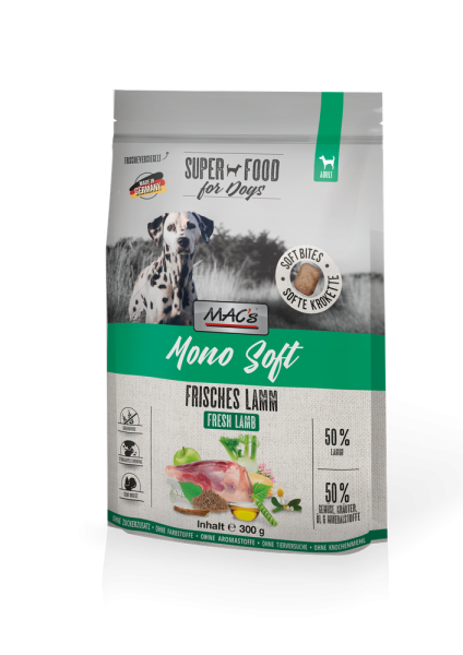 MACs DOG - Mono Soft - Frisches Lamm 300g