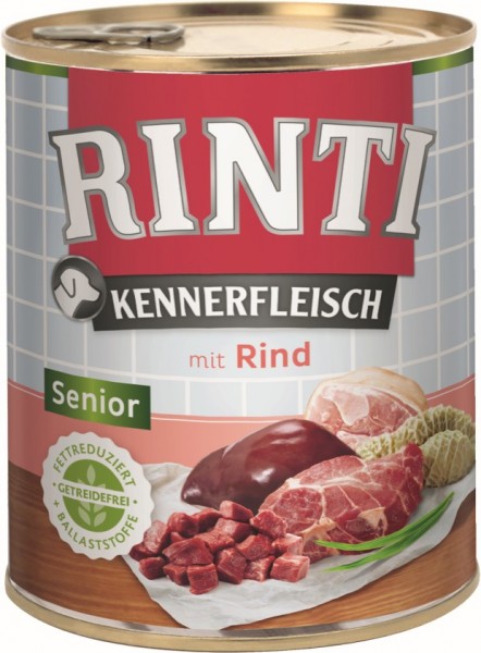 Rinti Kennerfleisch Senior Rind 800g