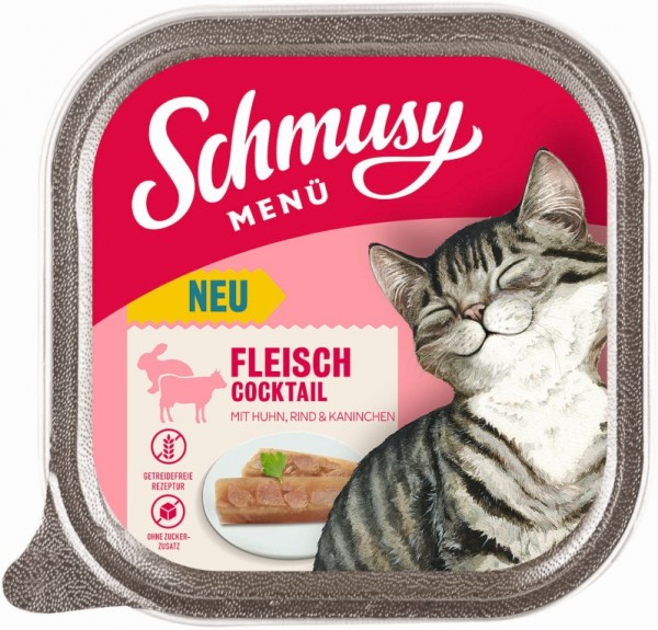 Schmusy Menü Fleischcocktail 100g