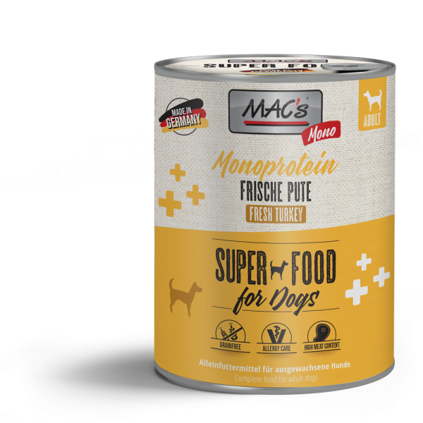 MACs DOG - Mono frische Pute 800g