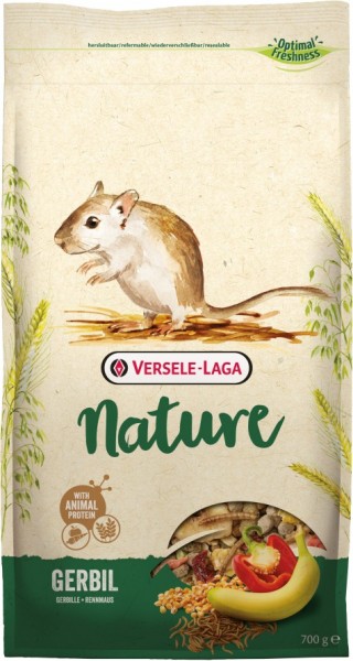 Versele-Laga Nature Gerbil - 700g Frischebeutel - Rennmäusefutter