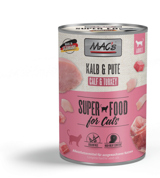 MACs CAT - Kalb & Pute 400g